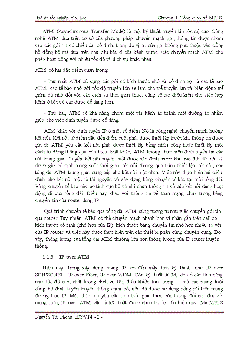 image for page Công nghệ chuyển mạch nhãn đa giao thức và ứng dụng mạng riêng ảo