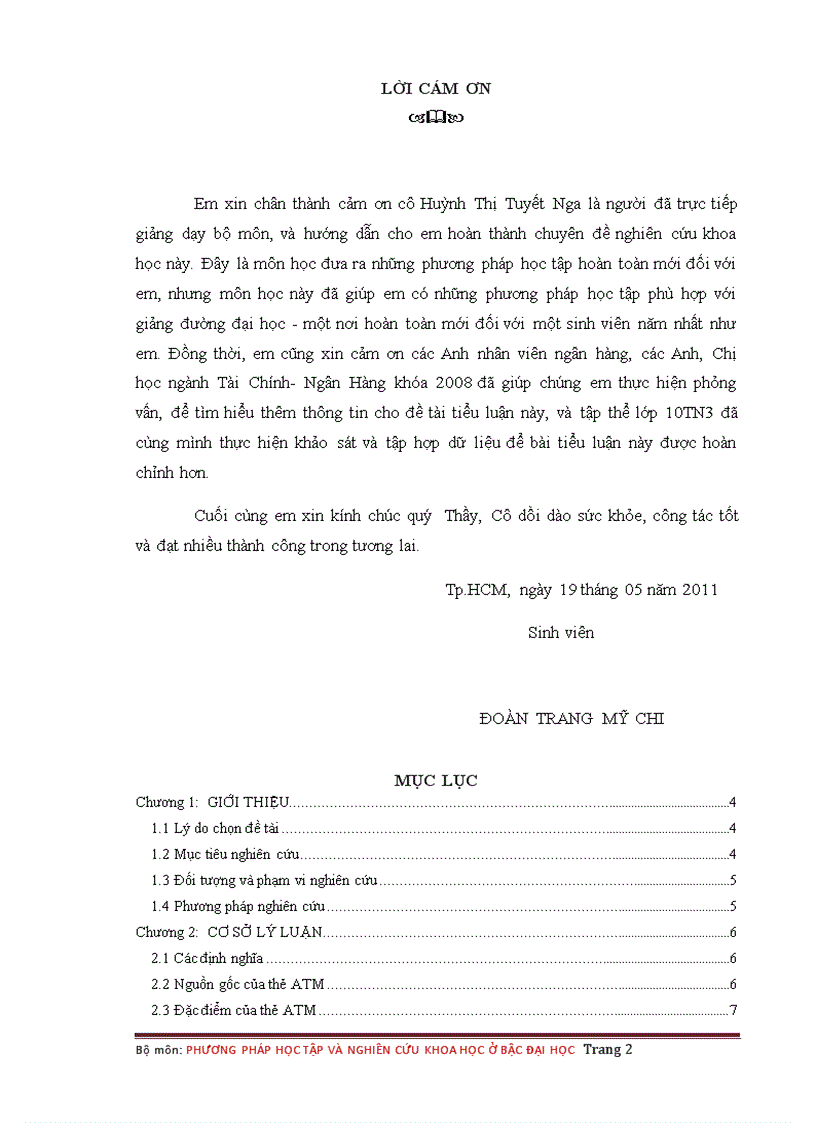 image for page Phân tích đánh giá tình hình sử dụng thẻ ATM của sinh viên hiện nay