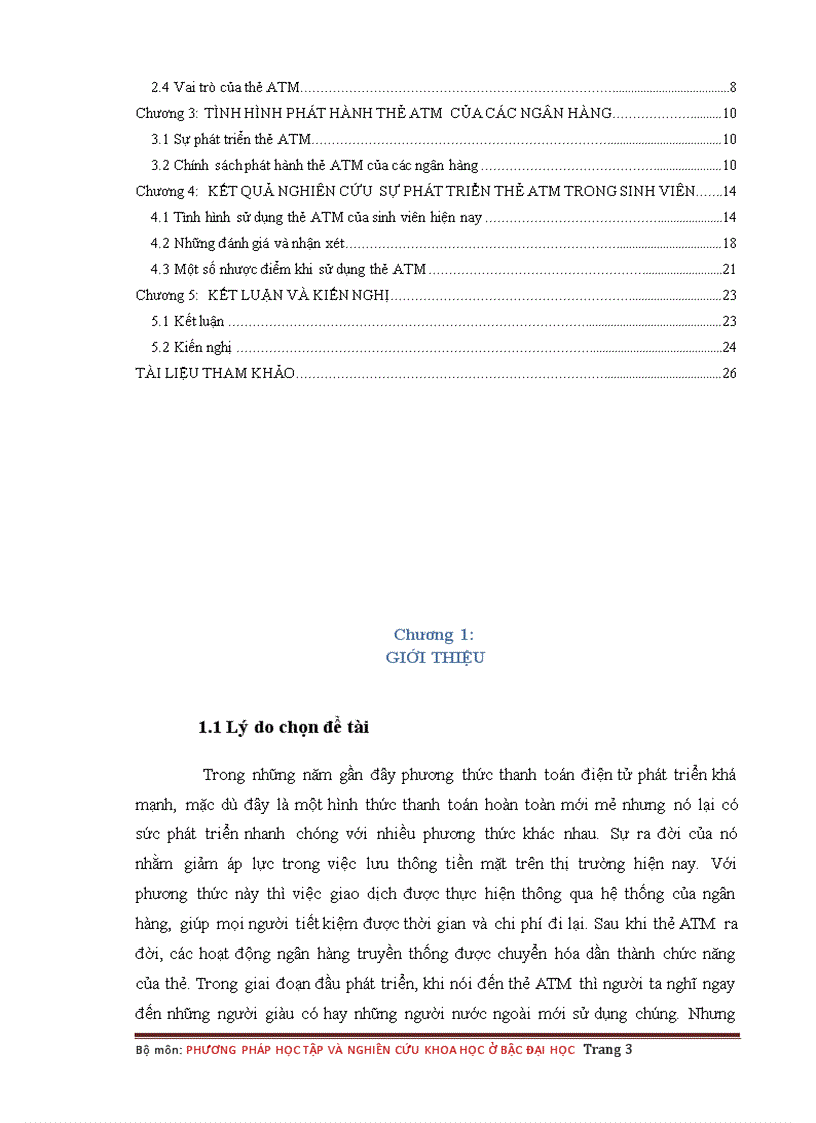 image for page Phân tích đánh giá tình hình sử dụng thẻ ATM của sinh viên hiện nay