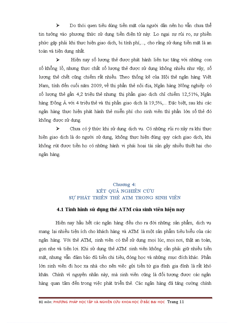 image for page Phân tích đánh giá tình hình sử dụng thẻ ATM của sinh viên hiện nay