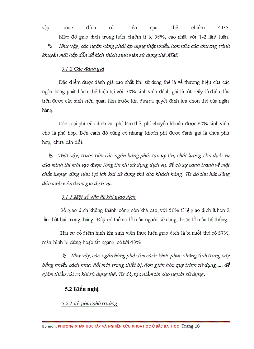 image for page Phân tích đánh giá tình hình sử dụng thẻ ATM của sinh viên hiện nay