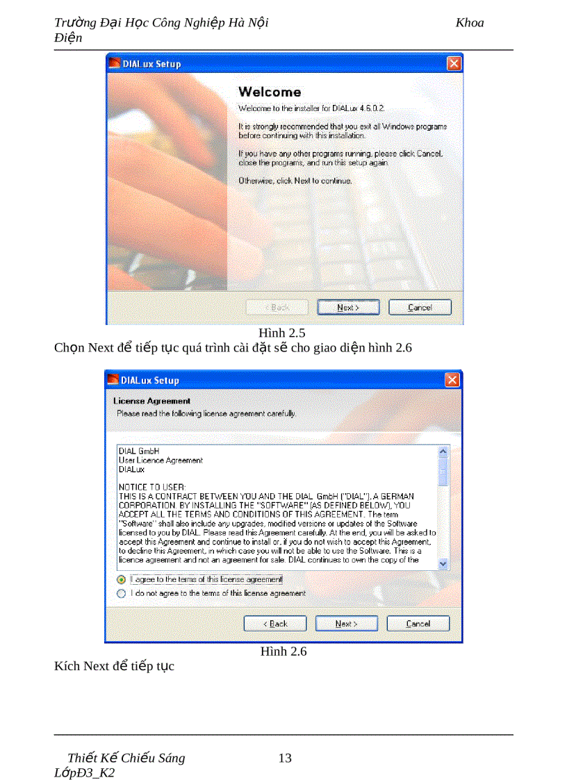image for page Tính toán thiết kế chiếu sáng sử dụng phần mềm Dialux