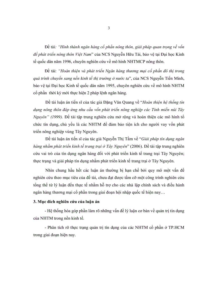 image for page Quản trị tín dụng của các ngân hàng thương mại cổ phần trên địa bàn thành phố hồ chí minh