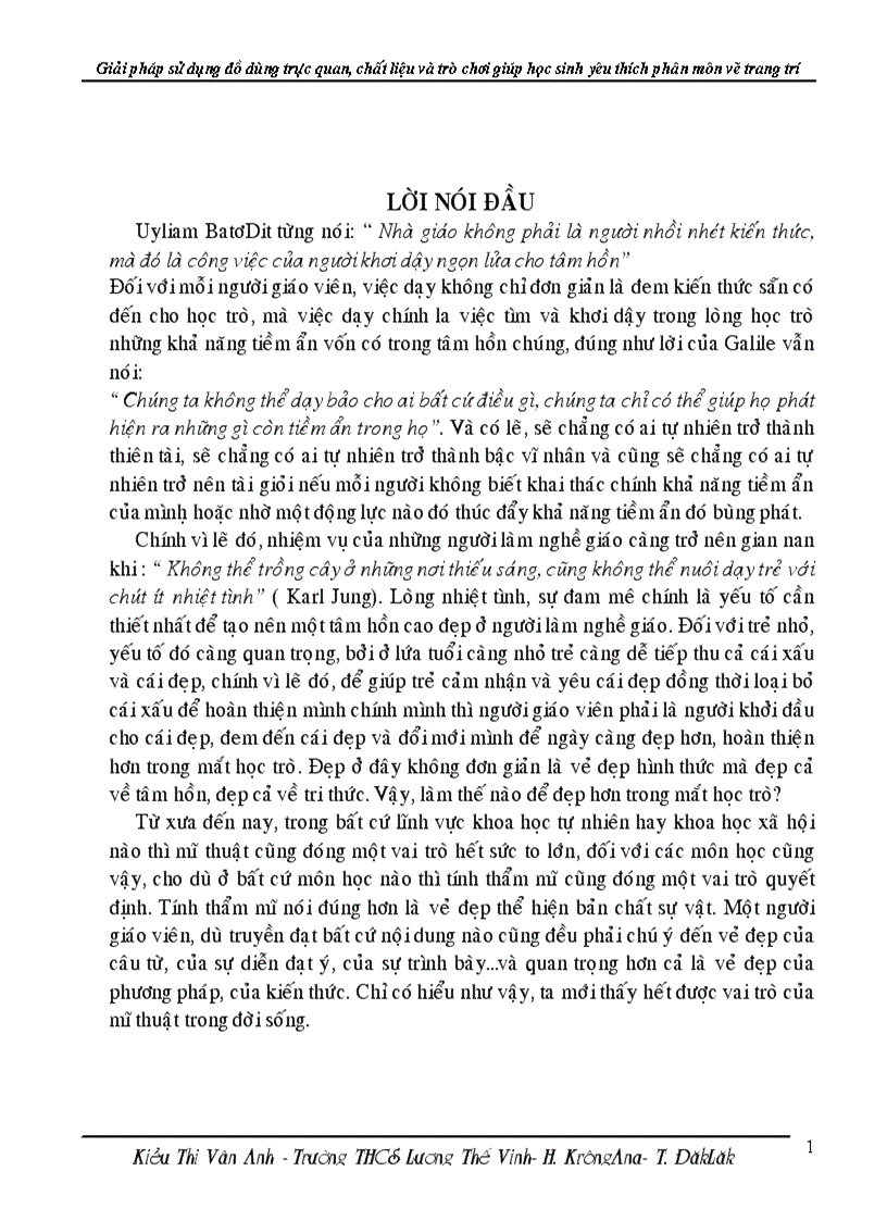 image for page Một số phương pháp dạy vẽ trang trí ở bậc Trung học cơ sở