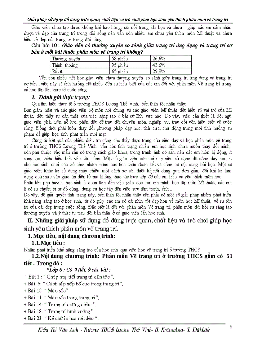 image for page Một số phương pháp dạy vẽ trang trí ở bậc Trung học cơ sở