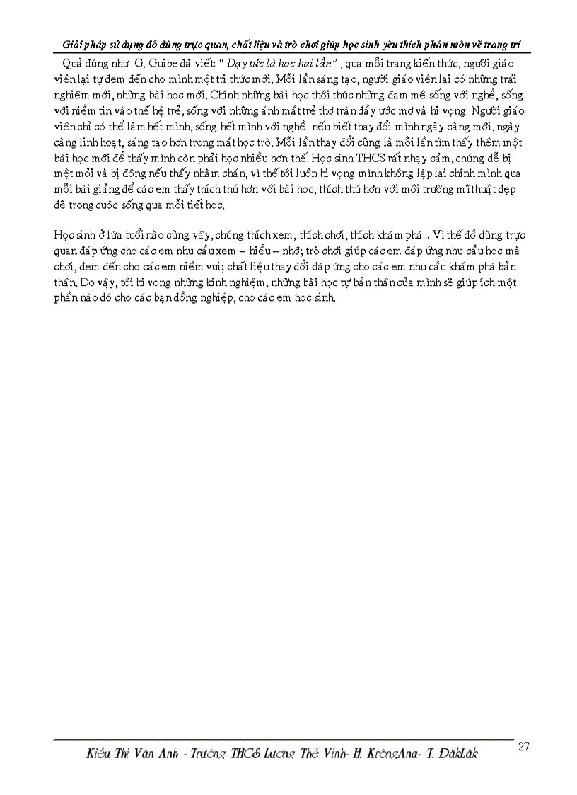 image for page Một số phương pháp dạy vẽ trang trí ở bậc Trung học cơ sở