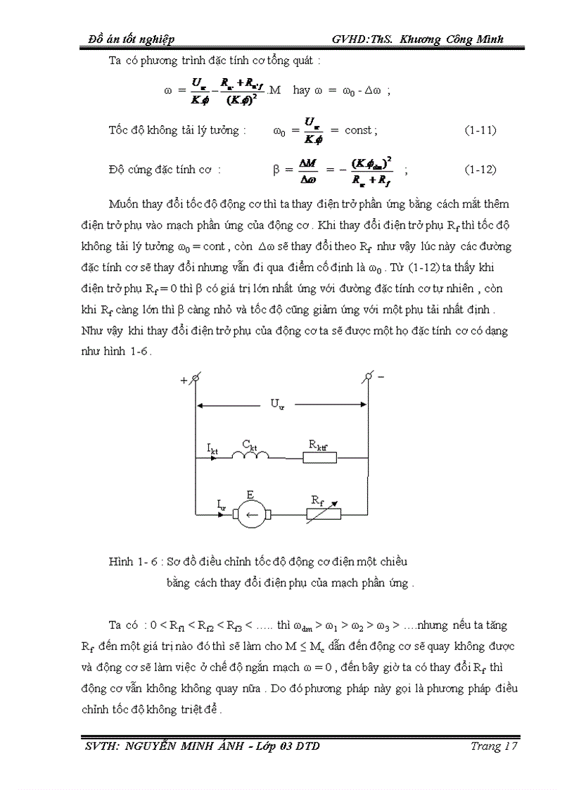 image for page Thiết kế hệ thống truyền động hệ t đ có đảo chiều dùng chỉnh lưu cầu ba pha