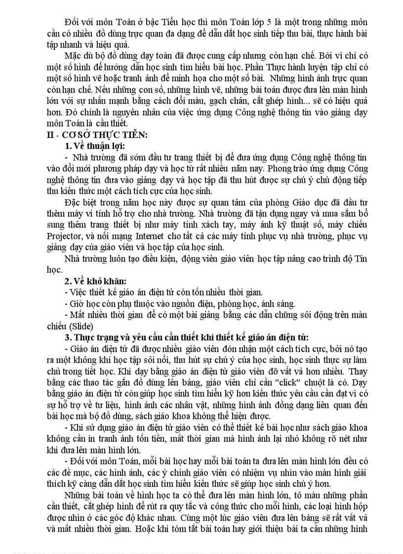 image for page Đẩy mạnh ứng dụng công nghệ thông tin trong dạy học môn Toán lớp 5