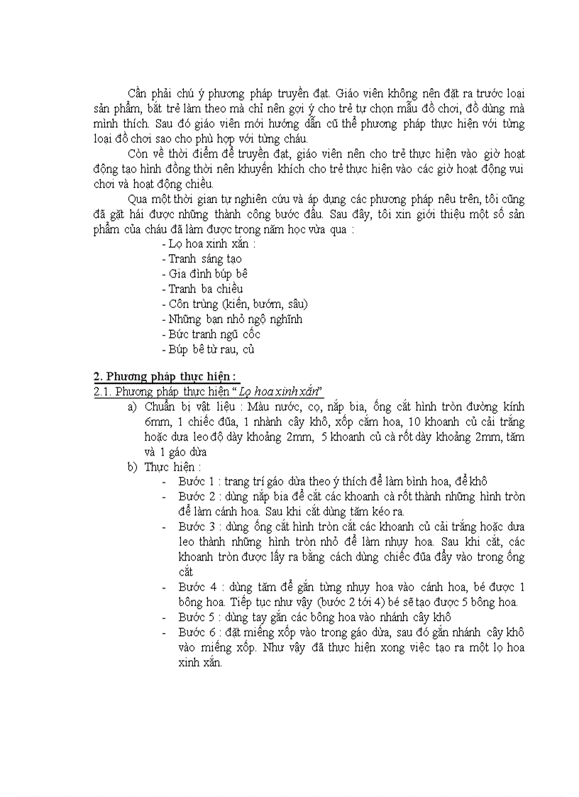 image for page Hướng dẫn trẻ mầm non tự tạo đồ chơi đồ dùng