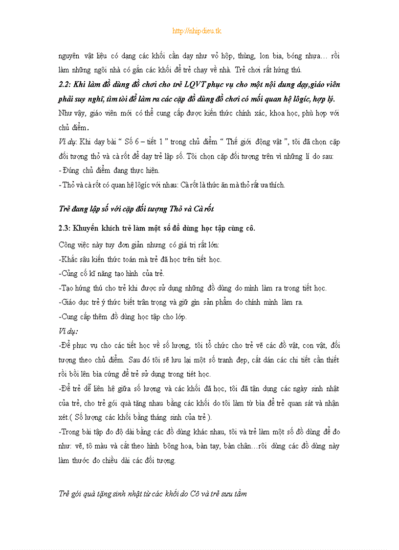 image for page Một số kinh nghiệm làm đồ dùng làm quen với toán cho trẻ lứa tuổi 5 6