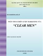 Phân tích chiến lược marketing của clear men
