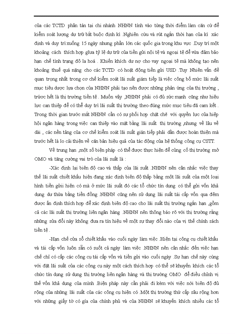 image for page Sự vận dụng chính sách tiền tệ ở việt nam