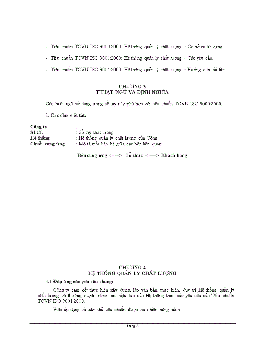 image for page Sổ Tay Quản lí chất lượng ISO 9001 2000 Quản trị chất lượng