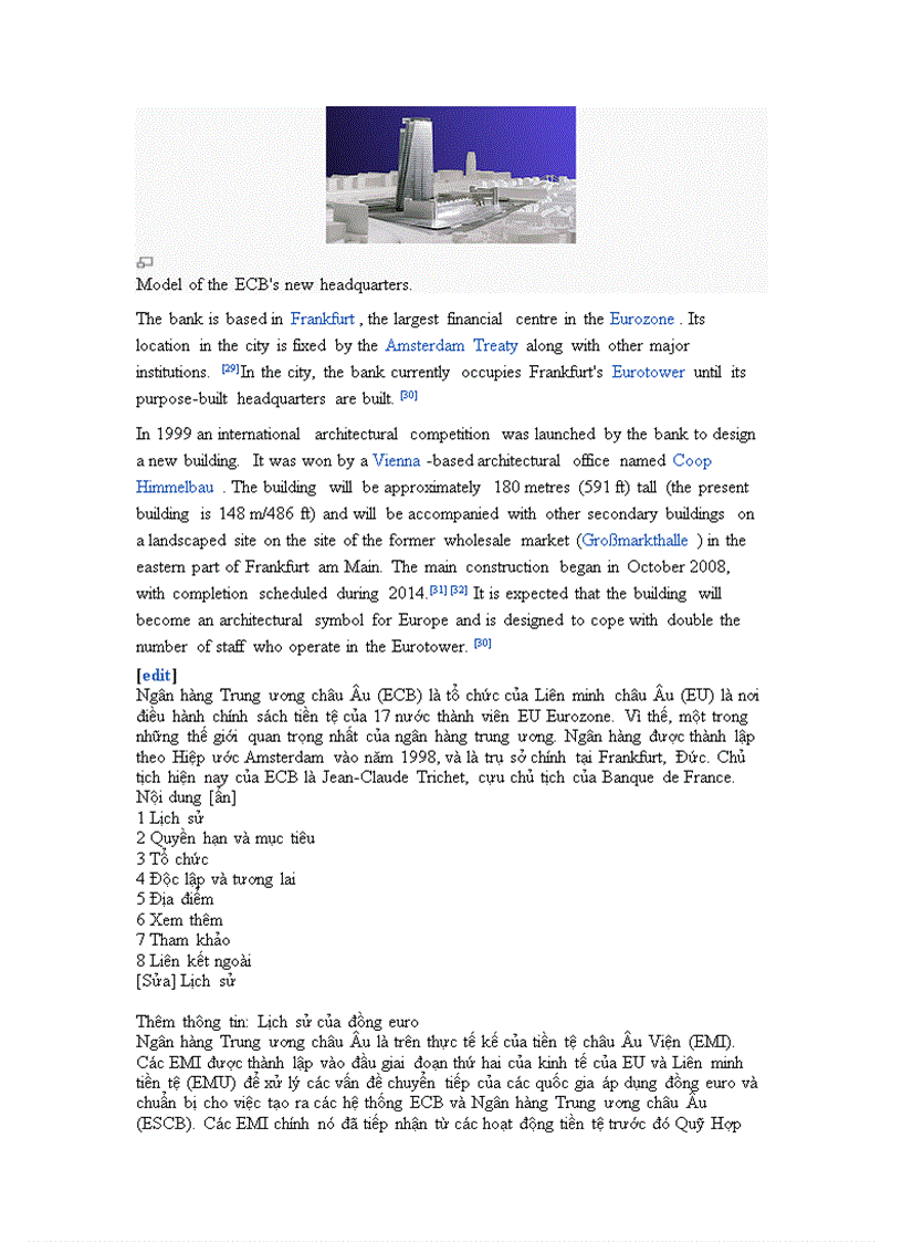 image for page So sánh về cơ chế tổ chức và hoạt động của Ngân hàng nhà nước Việt Nam với Cục dự trữ liên bang Mỹ FED và Ngân hàng trung ương Châu Âu ECB