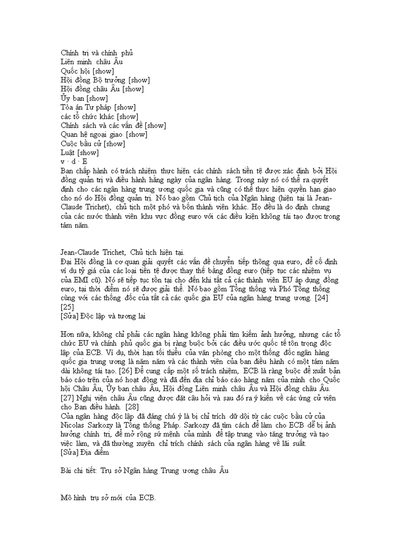 image for page So sánh về cơ chế tổ chức và hoạt động của Ngân hàng nhà nước Việt Nam với Cục dự trữ liên bang Mỹ FED và Ngân hàng trung ương Châu Âu ECB
