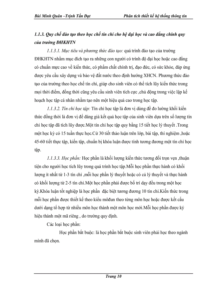 image for page Phân tích và thiết kế hệ thống đăng ký học phần