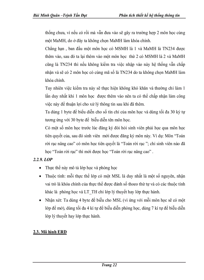 image for page Phân tích và thiết kế hệ thống đăng ký học phần