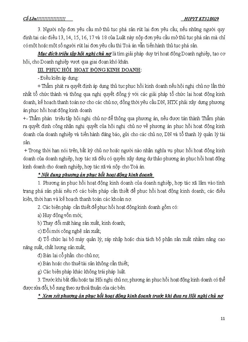 image for page Phá sản doanh nghiệp hợp tác xã