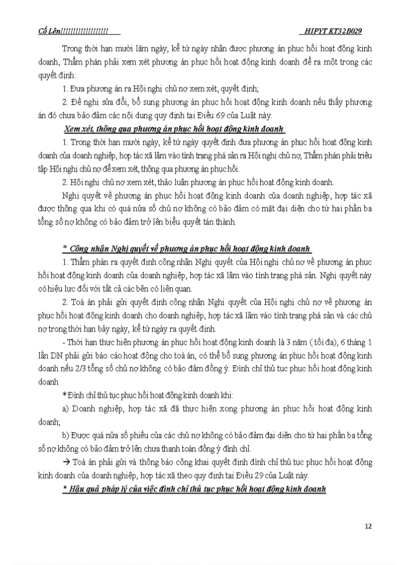 image for page Phá sản doanh nghiệp hợp tác xã