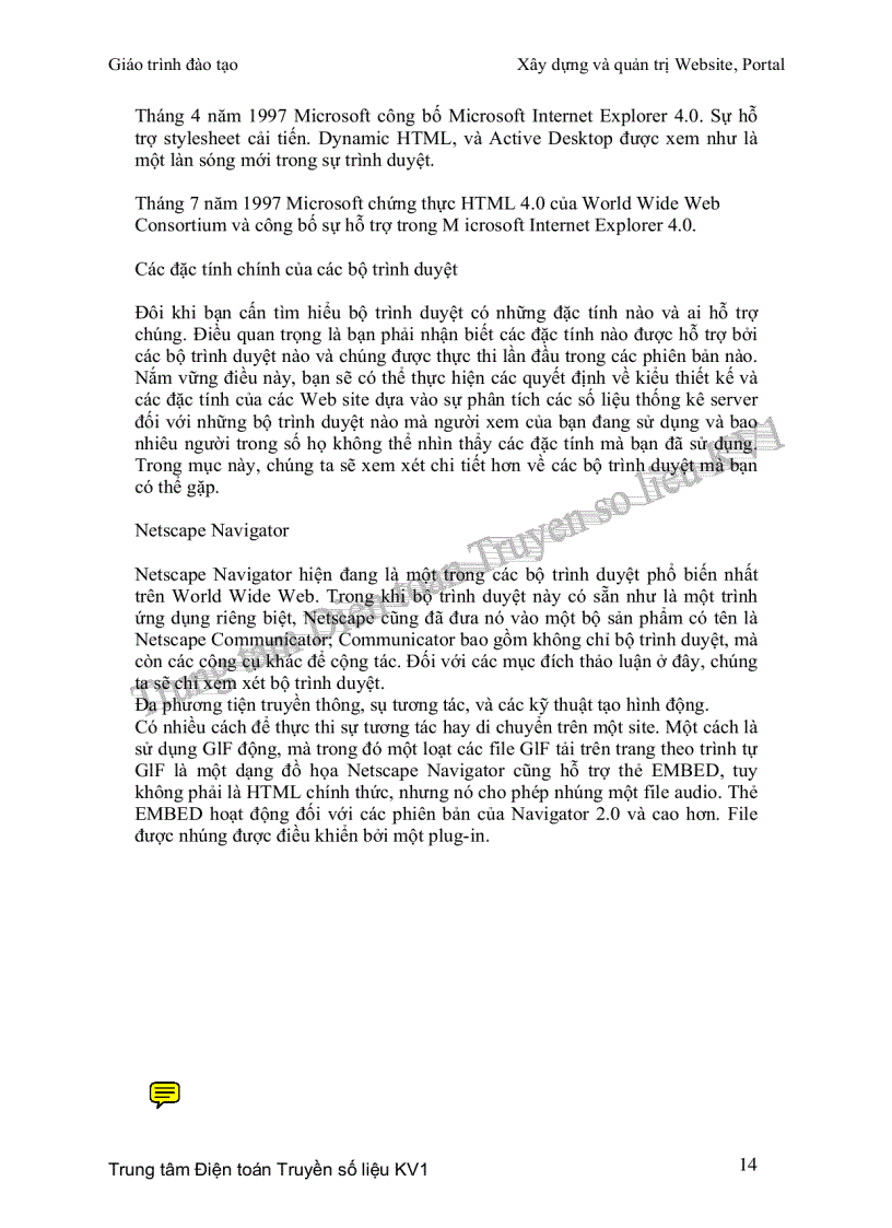 image for page Giáo trình xây dựng và quản trị web portal