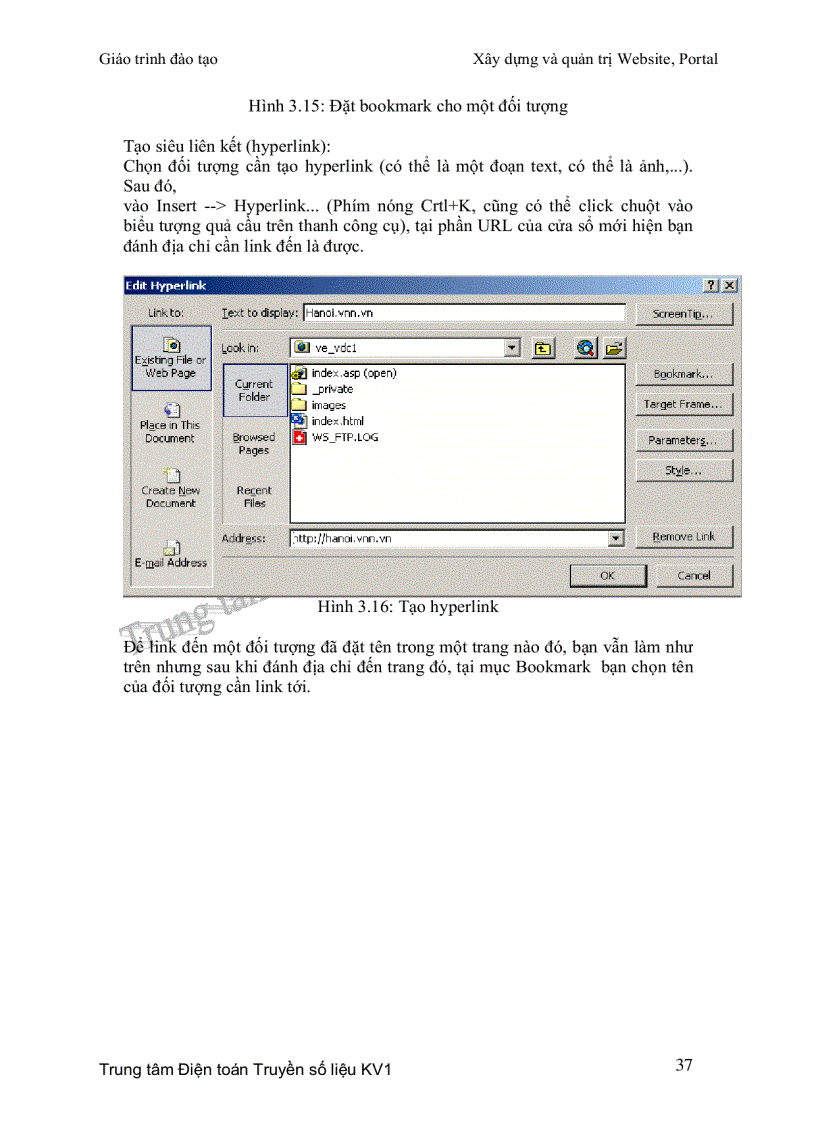 image for page Giáo trình xây dựng và quản trị web portal