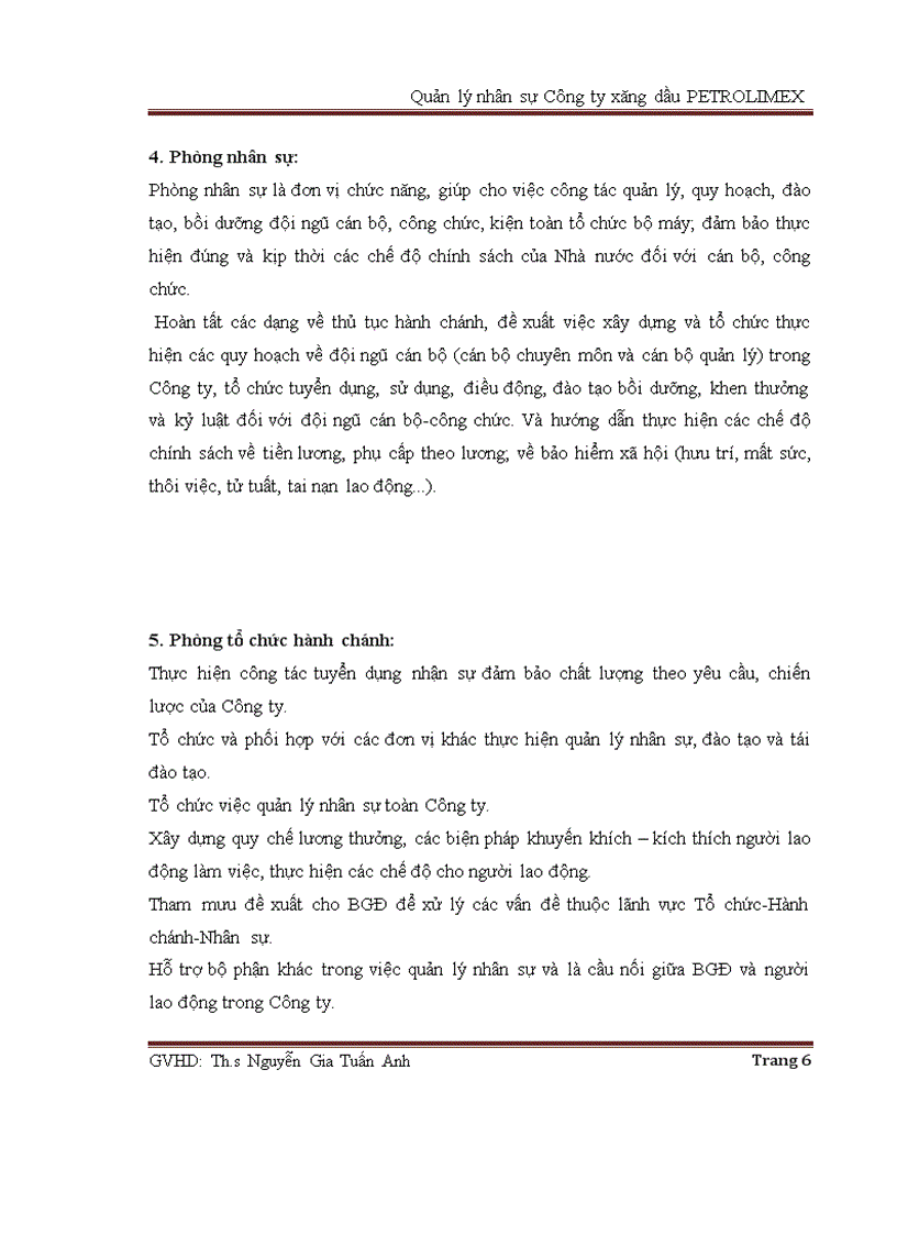 image for page Phân tích và thiết kế hệ thống quản lý nhân sự công ty xăng dầu petrolimex