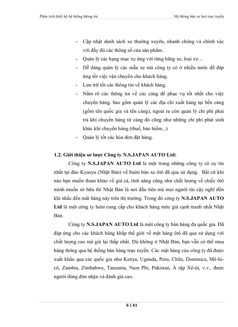 image for page Phân tích và thiết kế hệ thống bán xe hơi trực tuyến