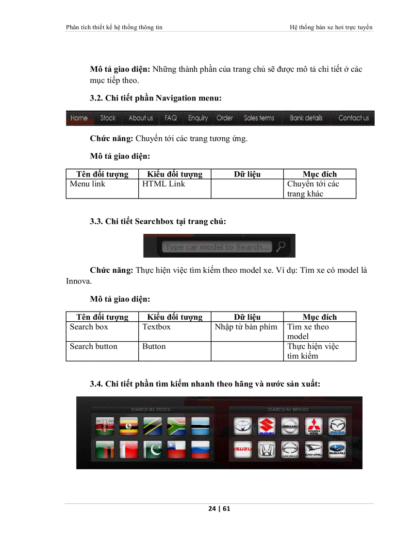 image for page Phân tích và thiết kế hệ thống bán xe hơi trực tuyến