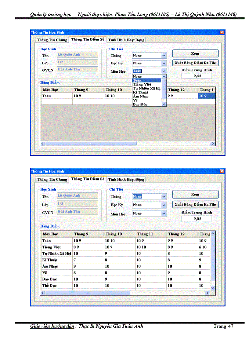 image for page Quản lý trường học