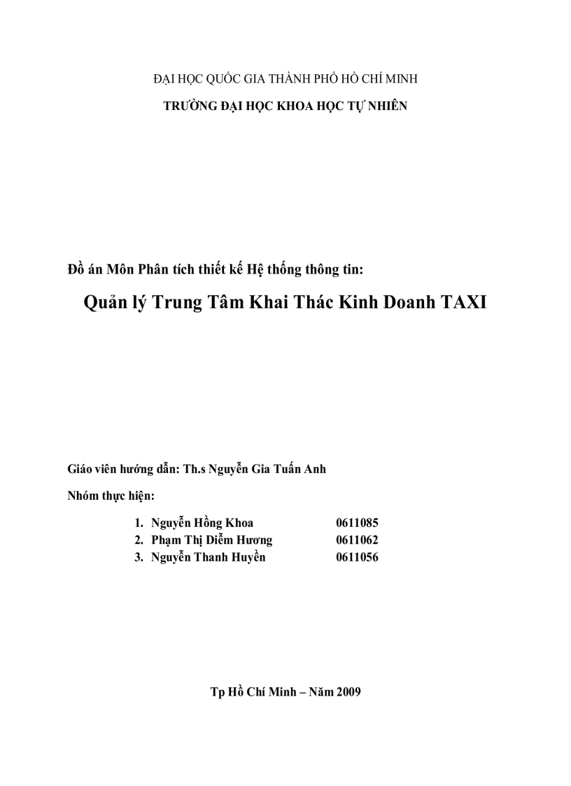 image for page Quản lý Trung Tâm Khai Thác Kinh Doanh TAXI
