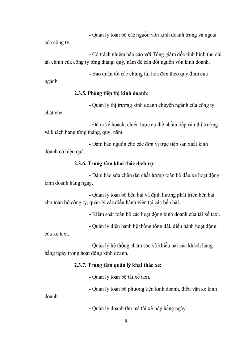 image for page Quản lý Trung Tâm Khai Thác Kinh Doanh TAXI