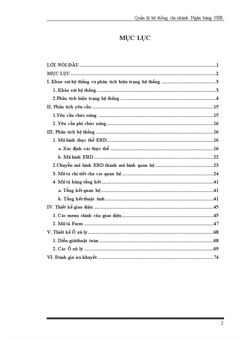 image for page Quản lý hệ thống chi nhánh Ngân hàng SHB