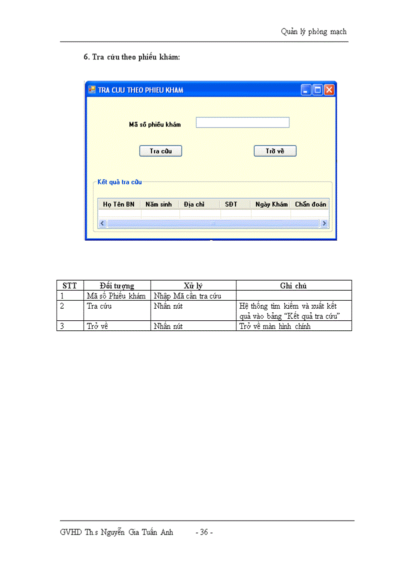 image for page Phân tích và thiết kế hệ thống quản lí phòng mạch tư