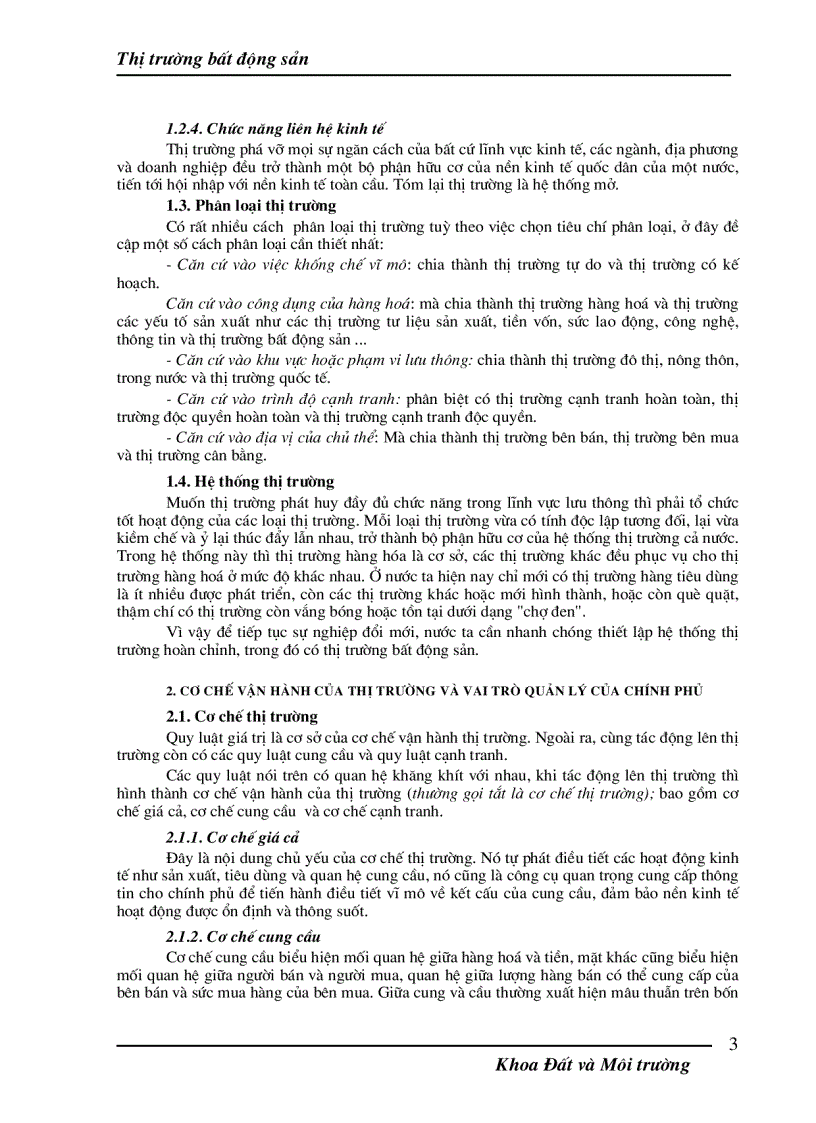 image for page Giáo trình Thị trường bất động sản