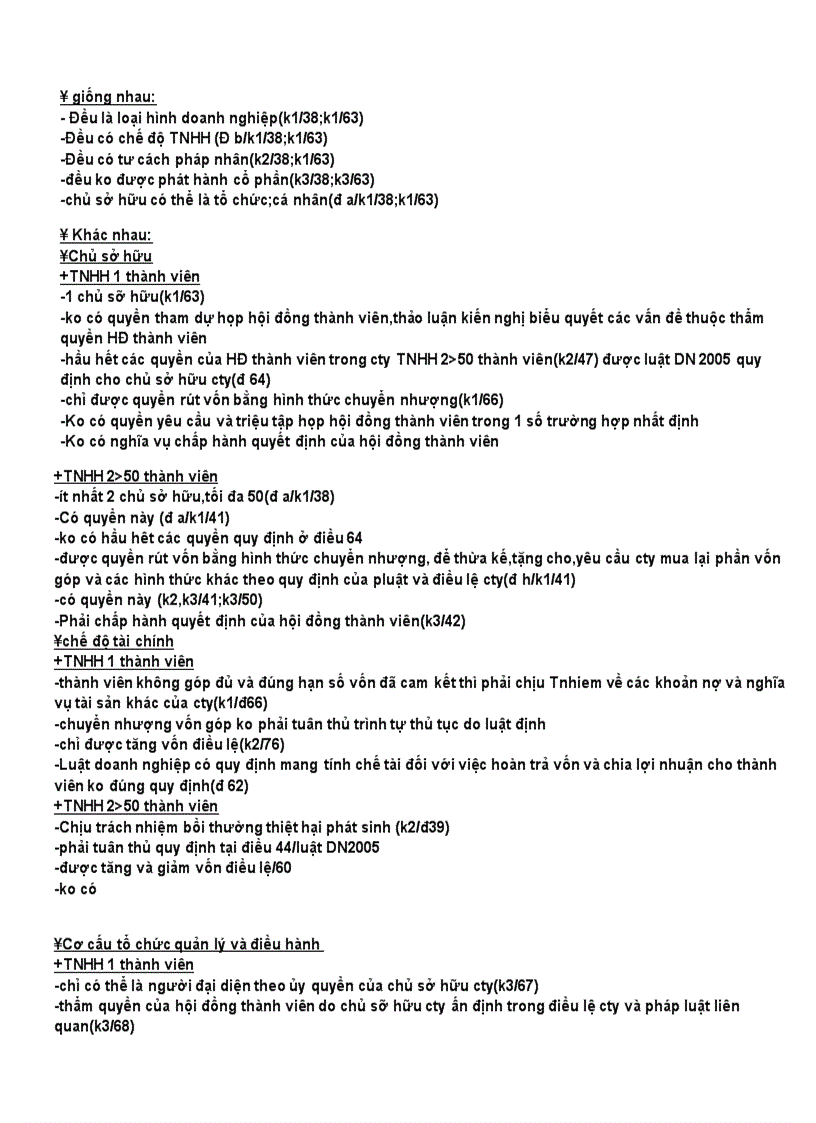 image for page So sánh các chủ thể kinh doanh Phần 2