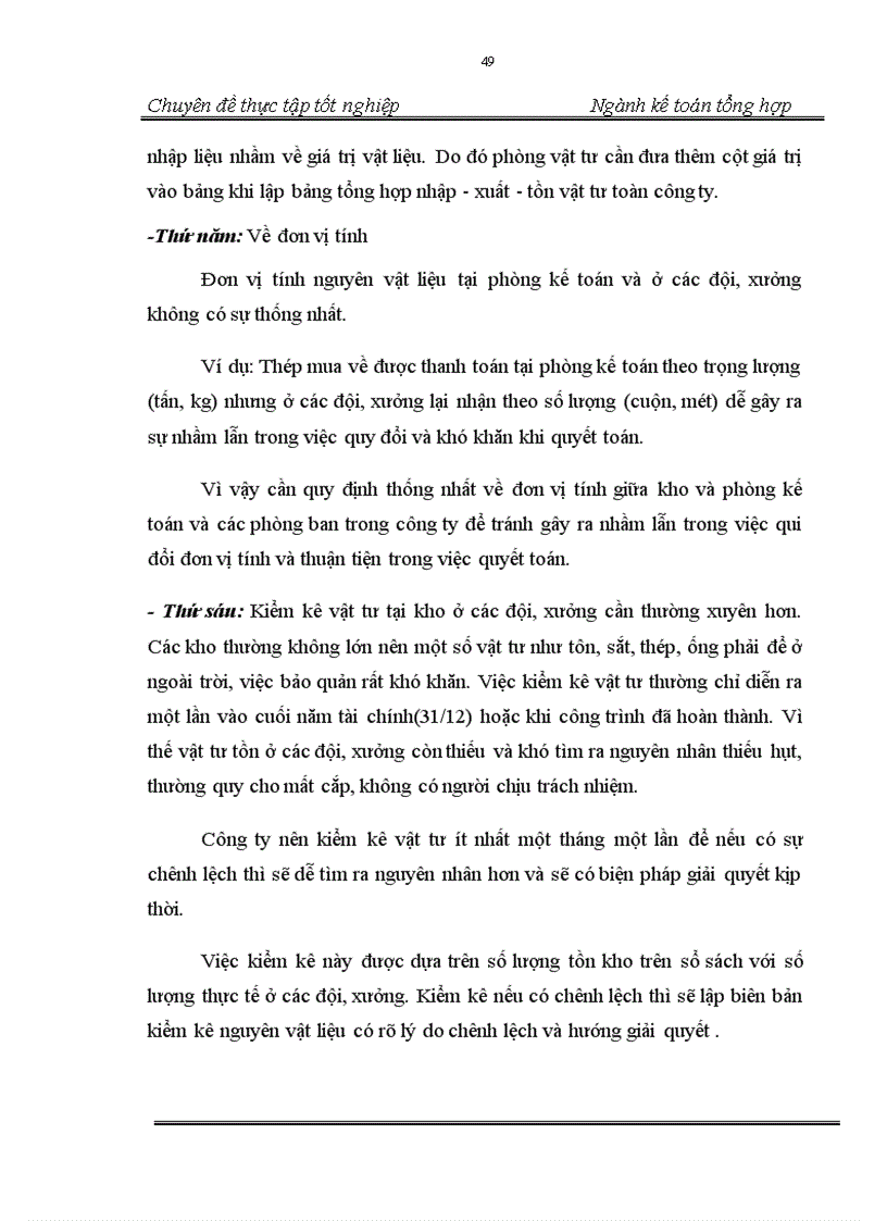 image for page Kế toán nguyên vật liệu tại Công ty TNHH MTV chế tạo thiết bị và đóng tàu Hải Phòng LISEMCO LILAMA File Word