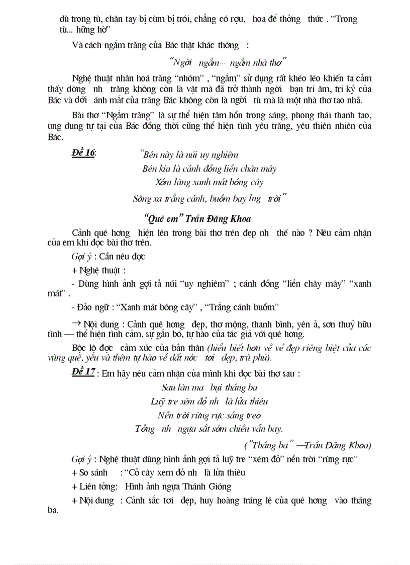 image for page Tham khảo gợi ý một số bài văn cảm thụ ở tiểu học