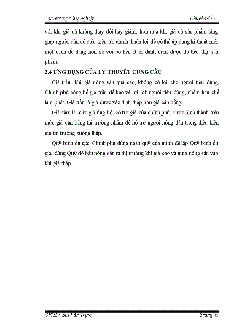 image for page Một số khái niệm về cung và cầu sản phẩm nông nghiệp