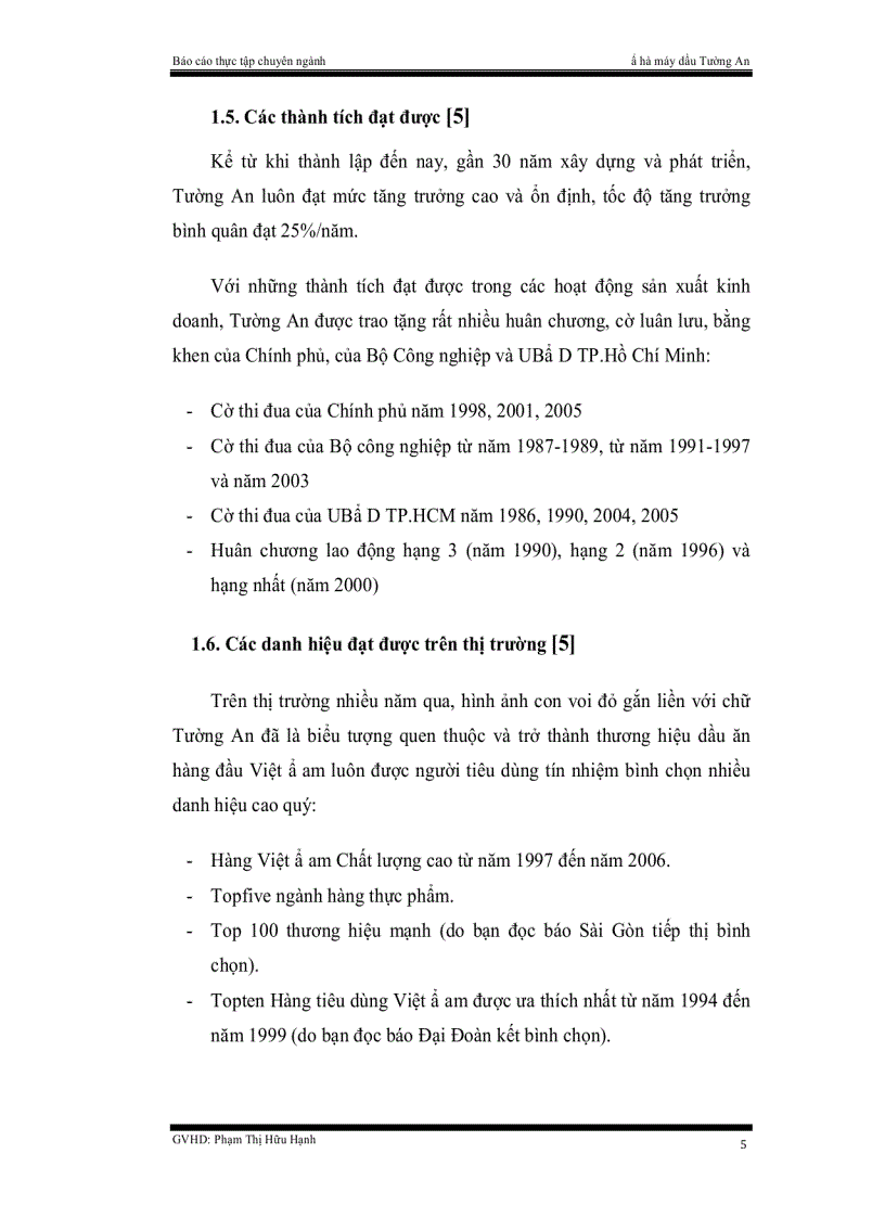 image for page Quy trình tinh luyện dầu thực vật tại công ty cổ phần dầu Tường An