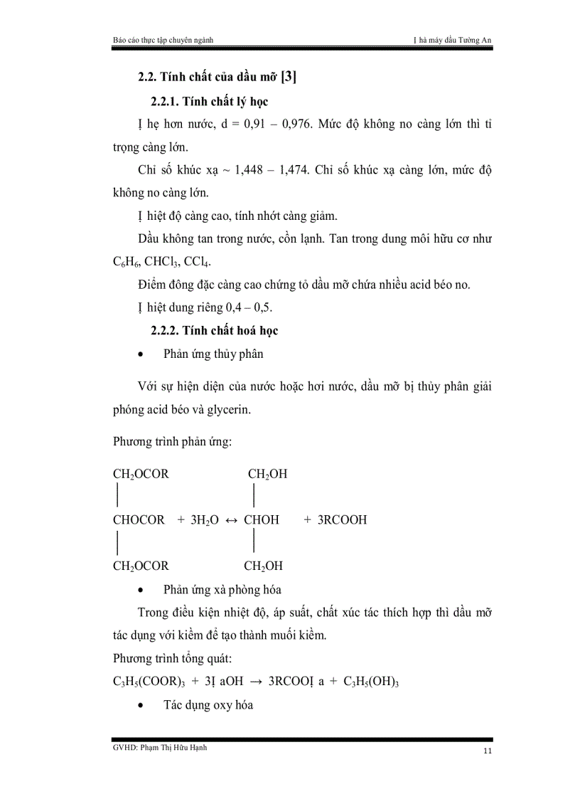 image for page Quy trình tinh luyện dầu thực vật tại công ty cổ phần dầu Tường An