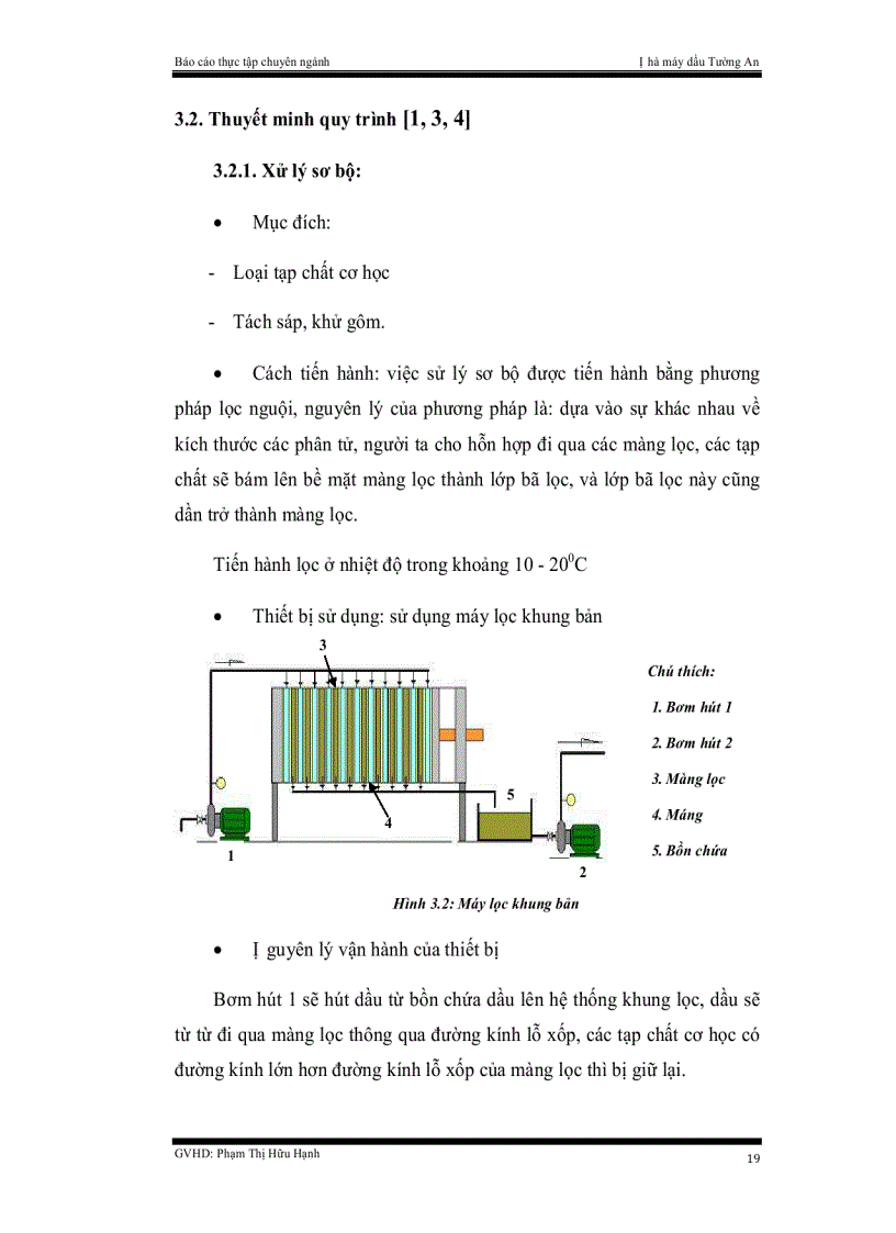 image for page Quy trình tinh luyện dầu thực vật tại công ty cổ phần dầu Tường An