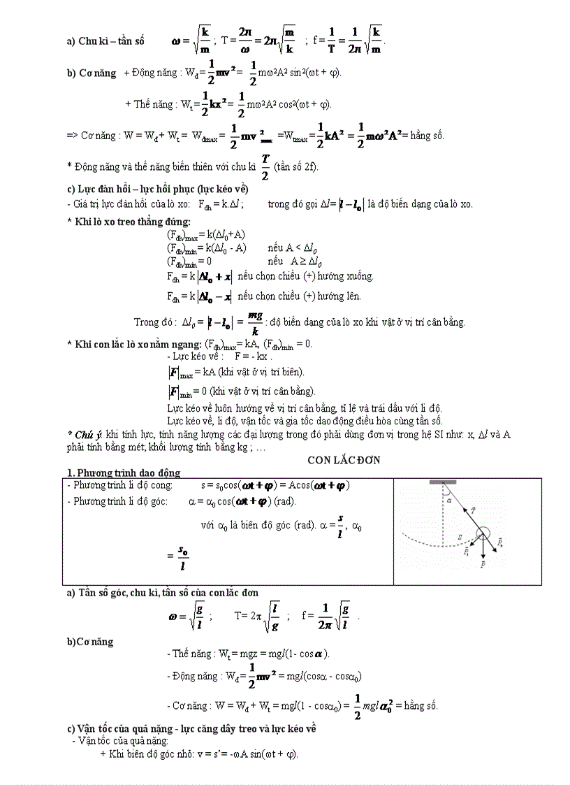 image for page Giáo án ôn thi tốt nghiệp vật lý phần cơ