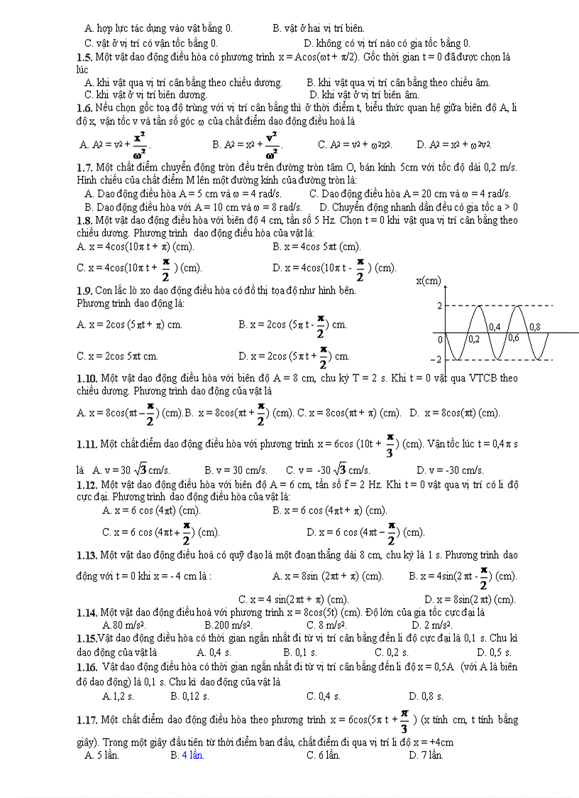 image for page Giáo án ôn thi tốt nghiệp vật lý phần cơ