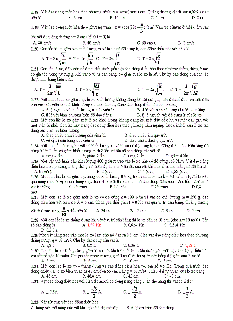 image for page Giáo án ôn thi tốt nghiệp vật lý phần cơ