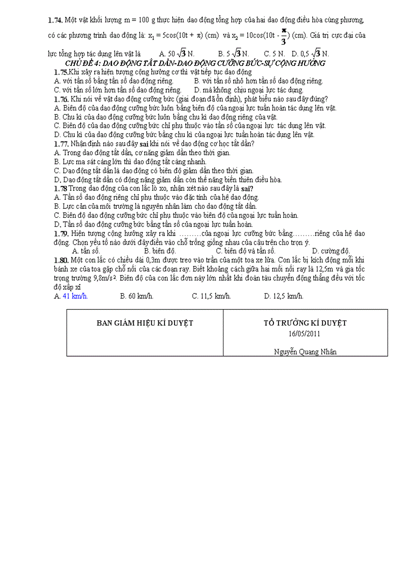 image for page Giáo án ôn thi tốt nghiệp vật lý phần cơ