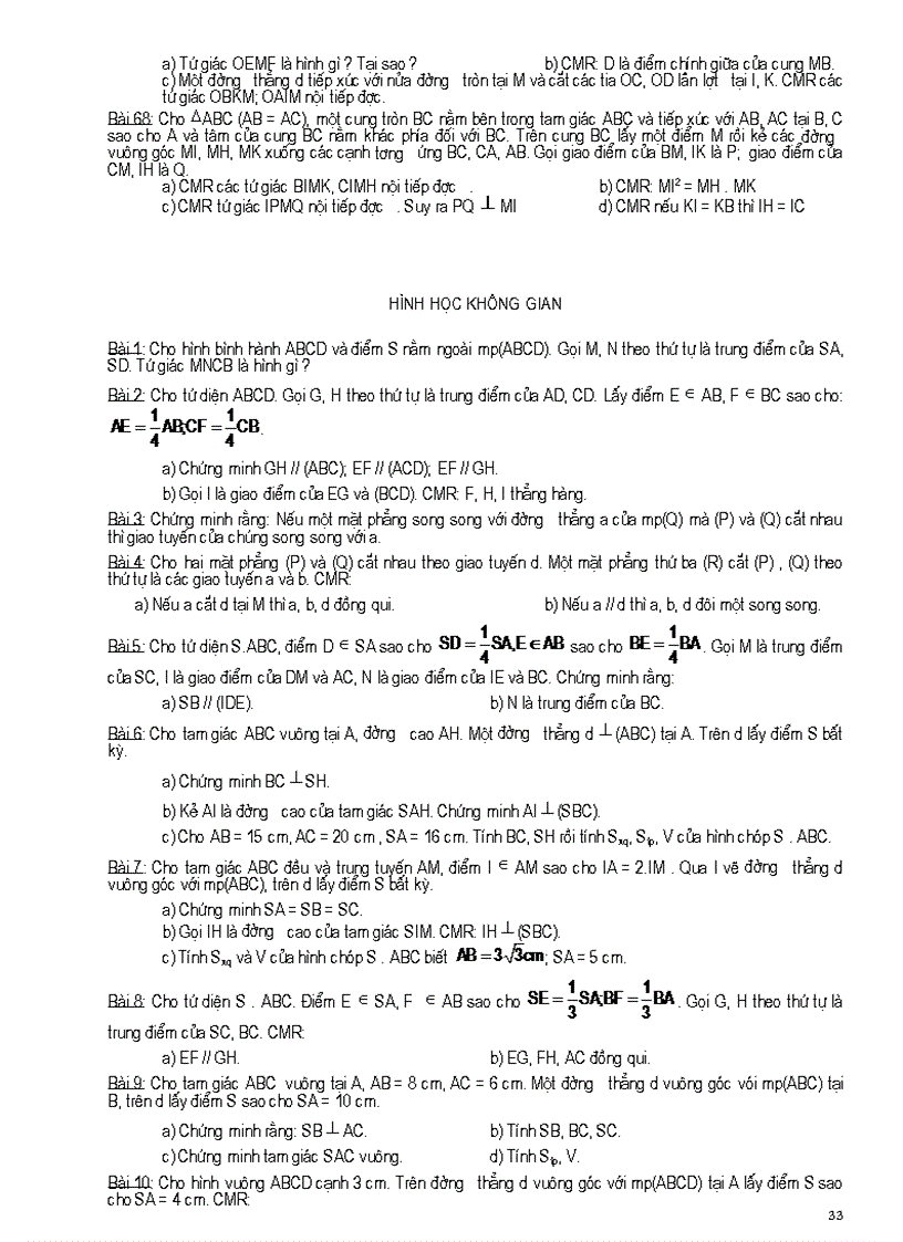 image for page Tài liệu ôn thi môn toán