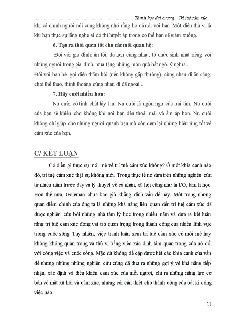 image for page Bài tập lớn Tâm lý học Trí tuệ cảm xúc