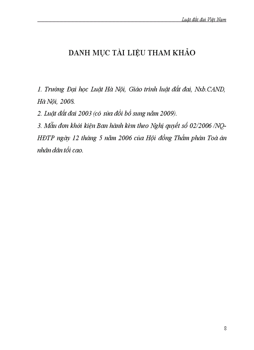 image for page Bài tập học kỳ Đất đai