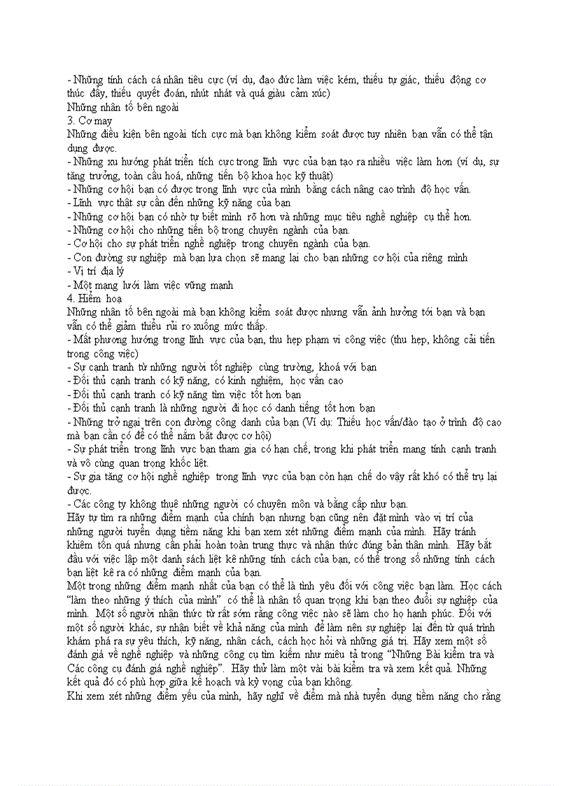 image for page SWOT và sự lựa chọn hướng đi của nhà quản trị