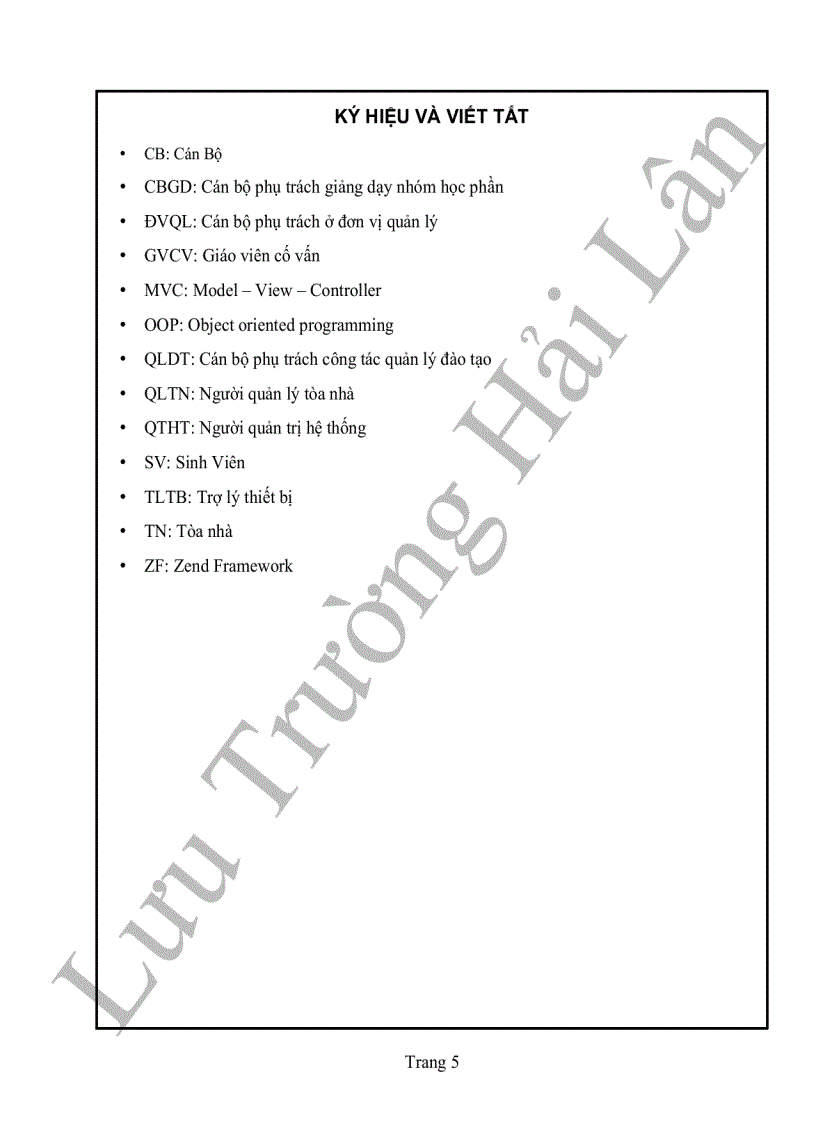 image for page Xây dựng hệ thống quản lý sử dụng phòng học trên nền tảng zend framework